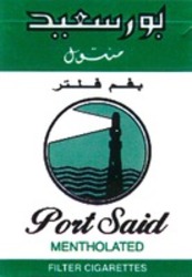 Міжнародна реєстрація торговельної марки № 732181: Port Said MENTHOLATED FILTER CIGARETTES