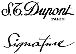 Міжнародна реєстрація торговельної марки № 733214: S.T. Dupont PARIS Signature