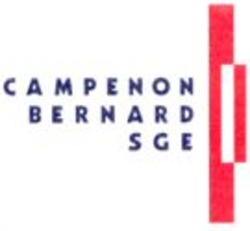 Міжнародна реєстрація торговельної марки № 741167: CAMPENON BERNARD SGE