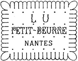 Міжнародна реєстрація торговельної марки № 741812: LU PETIT-BEURRE NANTES