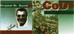 Міжнародна реєстрація торговельної марки № 742023: Original Dr. David CoD