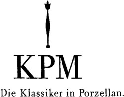 Міжнародна реєстрація торговельної марки № 743812: KPM Die Klassiker in Porzellan.