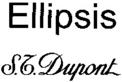Міжнародна реєстрація торговельної марки № 744116: Ellipsis S.T. Dupont