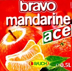 Міжнародна реєстрація торговельної марки № 748872: bravo mandarine ace RAUCH