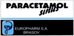 Міжнародна реєстрація торговельної марки № 750431: PARACETAMOL Sinus EUROPHARM S.A. BRASOV