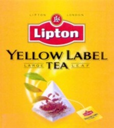 Міжнародна реєстрація торговельної марки № 763880: LIPTON YELLOW LABEL TEA LARGE LEAF