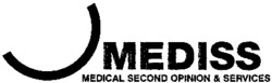 Міжнародна реєстрація торговельної марки № 767222: MEDISS MEDICAL SECOND OPINION & SERVICES