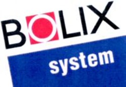 Міжнародна реєстрація торговельної марки № 776304: BOLIX system