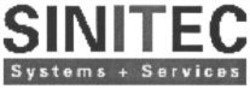 Міжнародна реєстрація торговельної марки № 777482: SINITEC Systems + Services