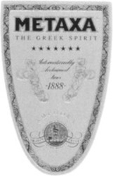 Міжнародна реєстрація торговельної марки № 780867: METAXA THE GREEK SPIRIT