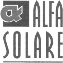 Міжнародна реєстрація торговельної марки № 787150: ALFA SOLARE