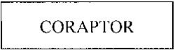 Міжнародна реєстрація торговельної марки № 792895: CORAPTOR