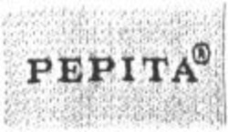 Міжнародна реєстрація торговельної марки № 796605: PEPITA