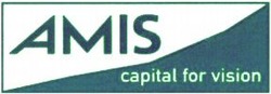Міжнародна реєстрація торговельної марки № 804680: AMIS capital for vision
