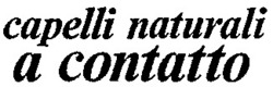Міжнародна реєстрація торговельної марки № 805488: capelli naturali a contatto