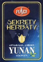 Міжнародна реєстрація торговельної марки № 805752: POSTI SEKRETY HERBATY YUNAN