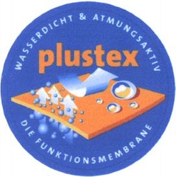 Міжнародна реєстрація торговельної марки № 806379: plustex DIE FUNKTIONSMEMBRANE WASSERDICHT & ATMUNGSAKTIV