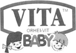 Міжнародна реєстрація торговельної марки № 807601: ORHEI-VIT VITA BABY