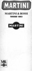Міжнародна реєстрація торговельної марки № 809425: MARTINI & ROSSI TORINO 1863