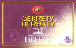 Міжнародна реєстрація торговельної марки № 813404: POSTI SEKRETY HERBATY EARL GREY