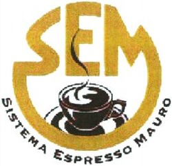 Міжнародна реєстрація торговельної марки № 813689: SEM SISTEMA ESPRESSO MAURO