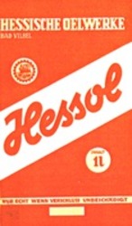 Міжнародна реєстрація торговельної марки № 813958: Hessol HESSISCHE OELWERKE