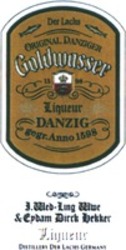 Міжнародна реєстрація торговельної марки № 816341: Der Lachs ORIGINAL DANZIGER Goldwasser
