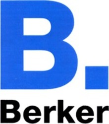 Міжнародна реєстрація торговельної марки № 817251: B. Berker