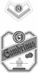 Міжнародна реєстрація торговельної марки № 817805: Gambrinus