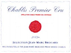 Міжнародна реєстрація торговельної марки № 821346: Chablis Premier Cru