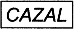 Міжнародна реєстрація торговельної марки № 822577: CAZAL