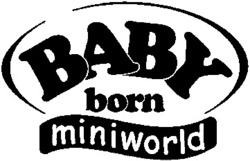 Міжнародна реєстрація торговельної марки № 822623: BABY born miniworld