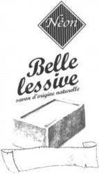 Міжнародна реєстрація торговельної марки № 822920: Neon Belle lessive savon d'origine naturelle