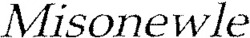 Міжнародна реєстрація торговельної марки № 823372: Misonewle
