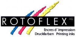 Міжнародна реєстрація торговельної марки № 828587: ROTOFLEX AG Encres d'impression Druckfarben Printing inks