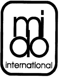 Міжнародна реєстрація торговельної марки № 829280: mido international