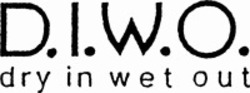 Міжнародна реєстрація торговельної марки № 830669: D.I.W.O. dry in wet out