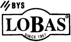 Міжнародна реєстрація торговельної марки № 831877: BYS LOBAS SINCE 1957