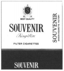 Міжнародна реєстрація торговельної марки № 835504: SOUVENIR SAIGON CIGARETTE FACTORY