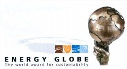 Міжнародна реєстрація торговельної марки № 836040: ENERGY GLOBE The world award for sustainability