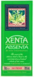 Міжнародна реєстрація торговельної марки № 843319: XENTA ABSENTA
