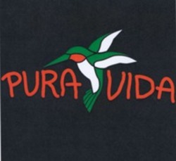 Міжнародна реєстрація торговельної марки № 843686: PURA VIDA