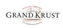 Міжнародна реєстрація торговельної марки № 846103: GRAND KRUST