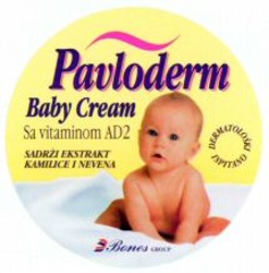 Міжнародна реєстрація торговельної марки № 846623: Pavloderm Baby Cream Sa vitaminom AD2