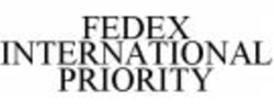 Міжнародна реєстрація торговельної марки № 847937: FEDEX INTERNATIONAL PRIORITY