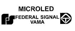 Міжнародна реєстрація торговельної марки № 849425: MICROLED FEDERAL SIGNAL VAMA