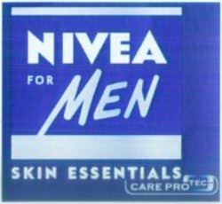 Міжнародна реєстрація торговельної марки № 852350: NIVEA FOR MEN SKIN ESSENTIALS CARE PROTEC