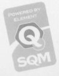 Міжнародна реєстрація торговельної марки № 852695: POWERED BY ELEMENT Q SQM