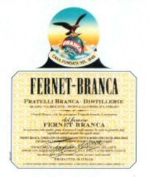Міжнародна реєстрація торговельної марки № 853537: FERNET-BRANCA