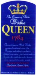 Міжнародна реєстрація торговельної марки № 856199: The Queen of Polish Wódka QUEEN 1784. Pure Grain Neutral Spirit